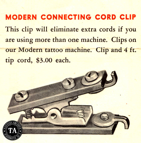 Tattoo Machine Clipcord Black  Traditional Tattoo S