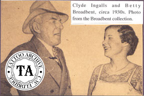Clyde Ingalls and Betty Broadbent