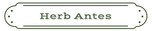 Herb Antes Name Plate