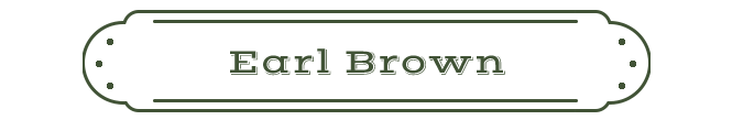 Earl Brown Name Plate