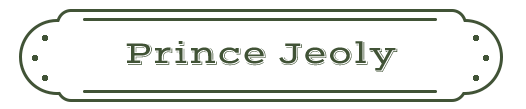 Prince Jeoly Name Plate