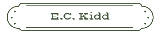 E.C. Kidd Name Plate