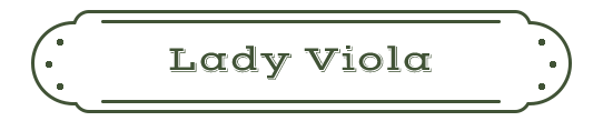 Lady Viola Name Plate