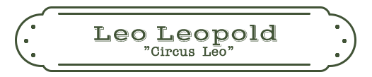 Leo Leopold Name Plate