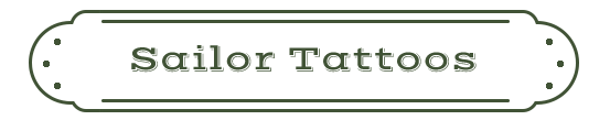 Sailor Tattoos Name Plate
