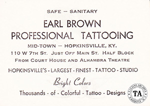 The Original Sailor Jack Wills business card, 1940s