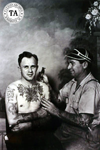 Bert Grimm tattooing