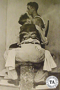 Reference Picture for Norman Rockwell's The Tattooist