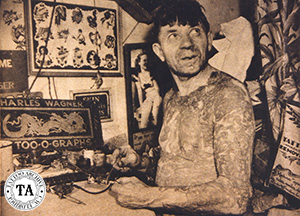 Charlie Wagner at his statio