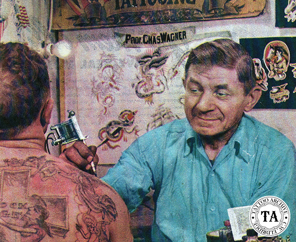 Charlie Wagner, King of Bowery Tattooers