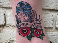 Tattoo by Tugboat Johnny.